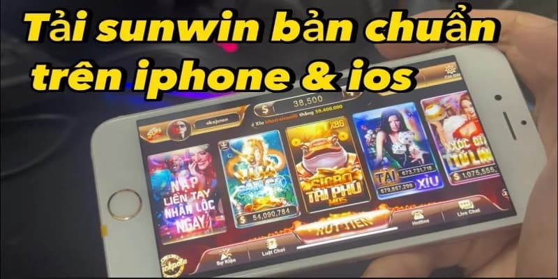 Chia sẻ cách tải app Sunwin cho máy có hệ điều hành iOS